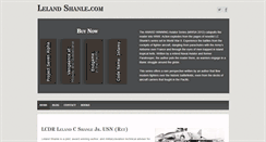 Desktop Screenshot of lelandshanle.com